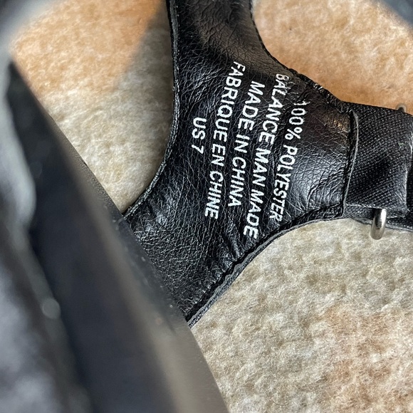 UNIF Black Bubble Platform Size 7 - Picture 10 of 11